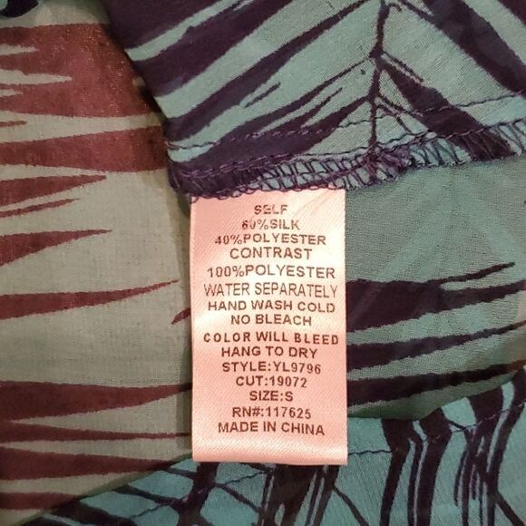 Ya Los Angeles tropical sheer tank top - Picture 4 of 8